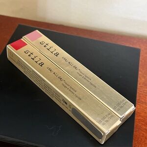 Stila stay all day liquid lipstick Beso and petal lot of 2 new in box